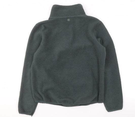 Mountain Warehouse Women's Green Fleece Pullover Sweatshirt