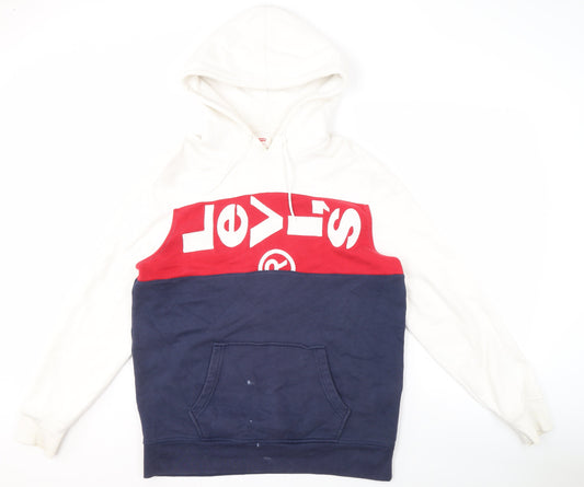 Levi's Men's Multicoloured Pullover Hoodie L
