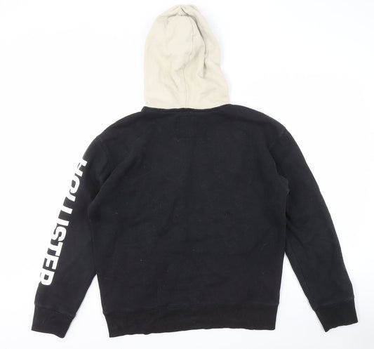 Hollister Men's Black Medium Pullover Hoodie