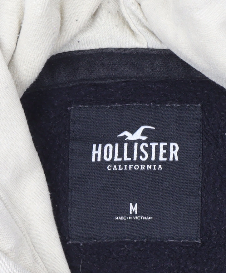 Hollister Men's Black Medium Pullover Hoodie