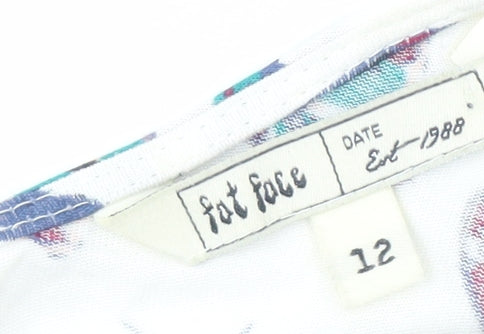 Fat Face Women's Multicoloured Dress Size 12