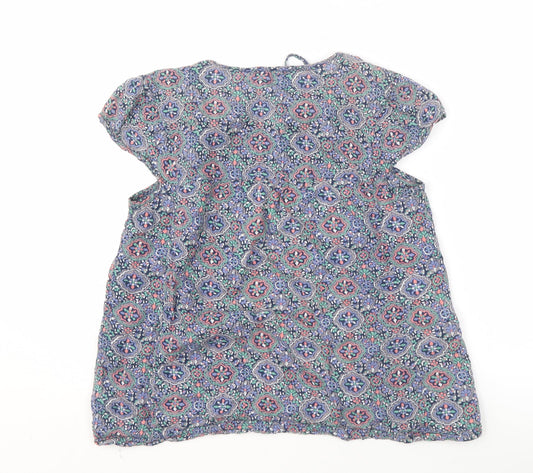 Fat Face Women's Multicoloured Floral T-Shirt Size 10