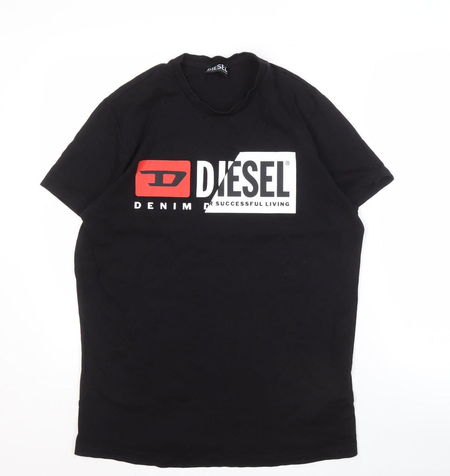 Diesel Men's Black XL Logo T-Shirt