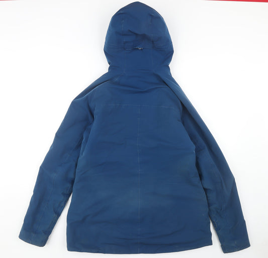 Craghoppers Women's Blue Waterproof Rain Coat Jacket Size 12