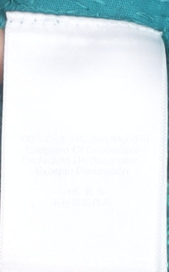 DKNY Women's Sequin Green T-Shirt, S, Party Top