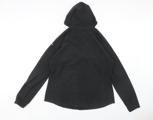 Trespass Women's Black Fleece Jacket XL Casual Hooded