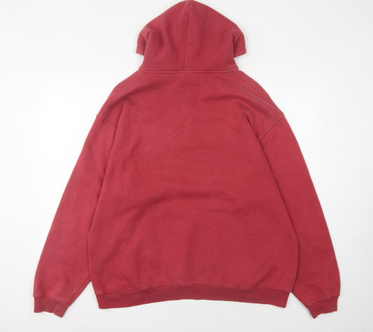 Starworld Red Unisex XL Pullover Hoodie University Logo