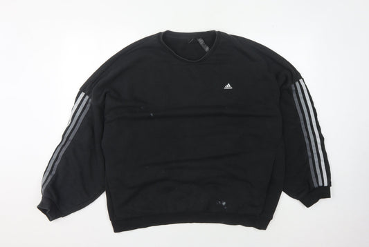 Adidas Men's Black XL Pullover Sweatshirt
