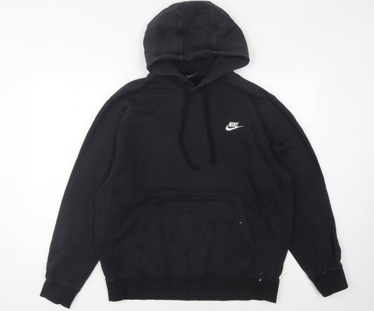 Nike Black Men's 2XL Pullover Hoodie with Logo