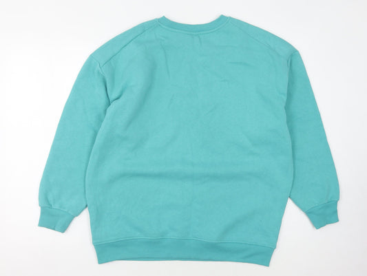 Disney Unisex Green Winnie the Pooh Sweatshirt S