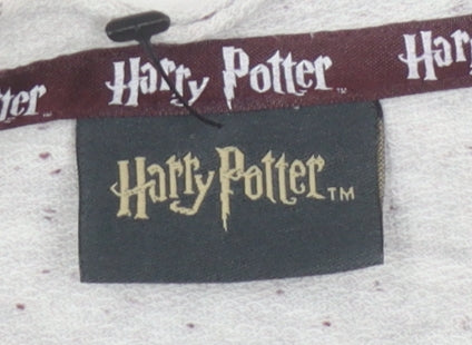Harry Potter Grey Hogwarts Long Sleeve T-Shirt L