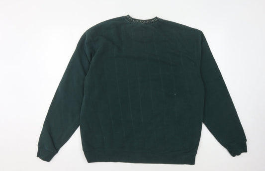 Jack Wills Men’s Green Logo XL Sweatshirt