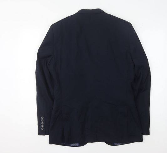 ONESIX5IVE Men's Blue Slim Fit Blazer 38R