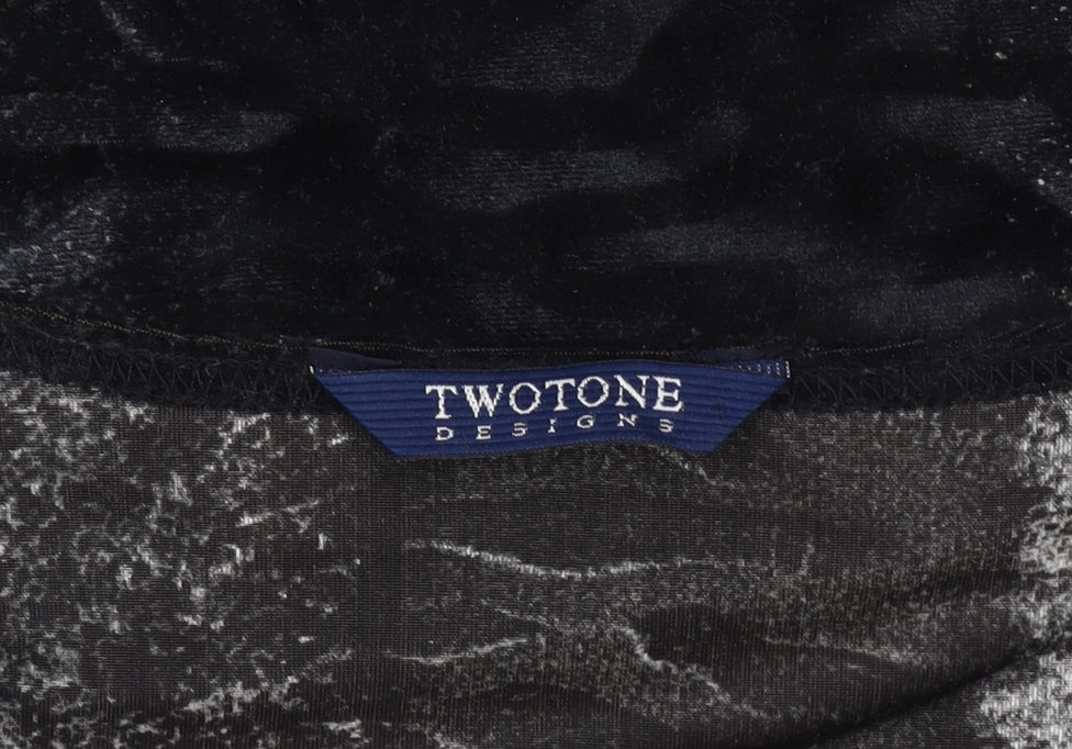 Twotone Designs Women's Black Size 12 T-Shirt