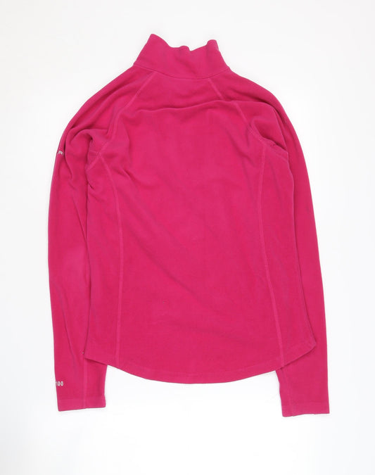 Trespass Women's Pink Fleece 1/4 Zip Sweatshirt M