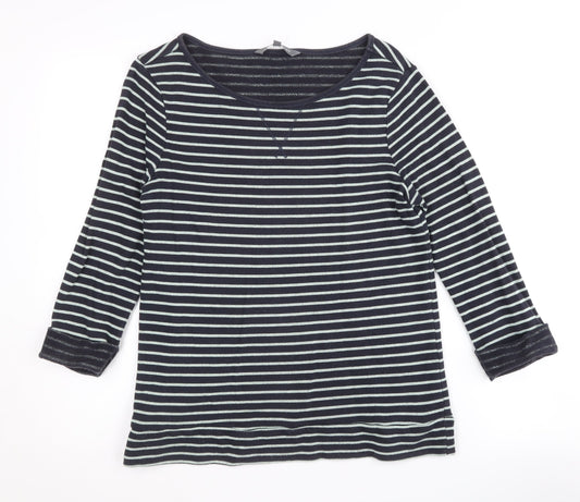 Laura Ashley Women's Striped Pullover Jumper Size 12