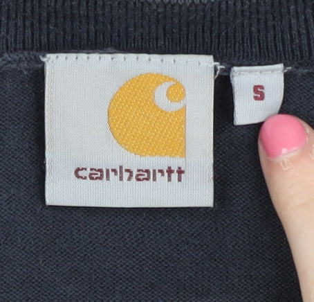 Carhartt Men's Black Pullover Jumper Size S