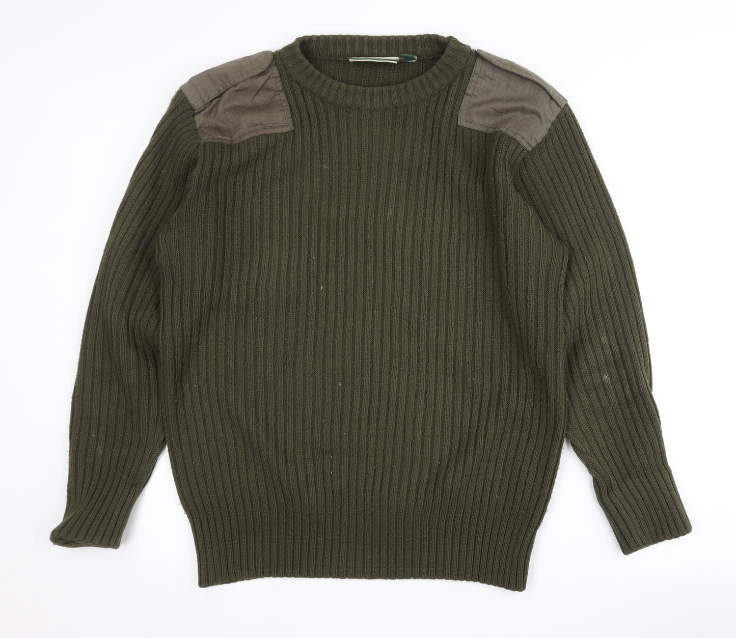 Champion Men's Green Pullover Jumper Size L