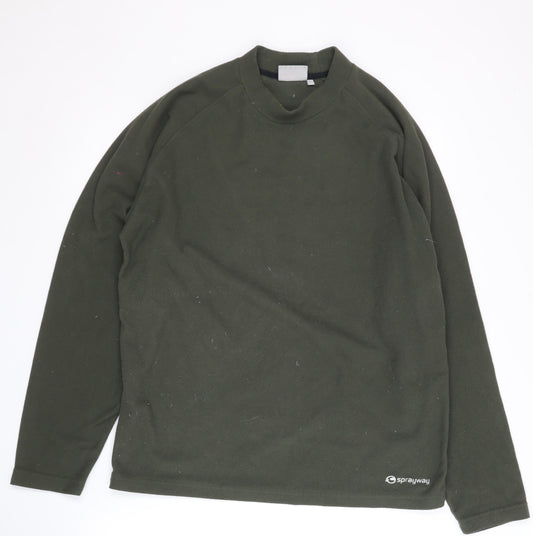 Sprayway Men's Green Pullover Sweatshirt - Large