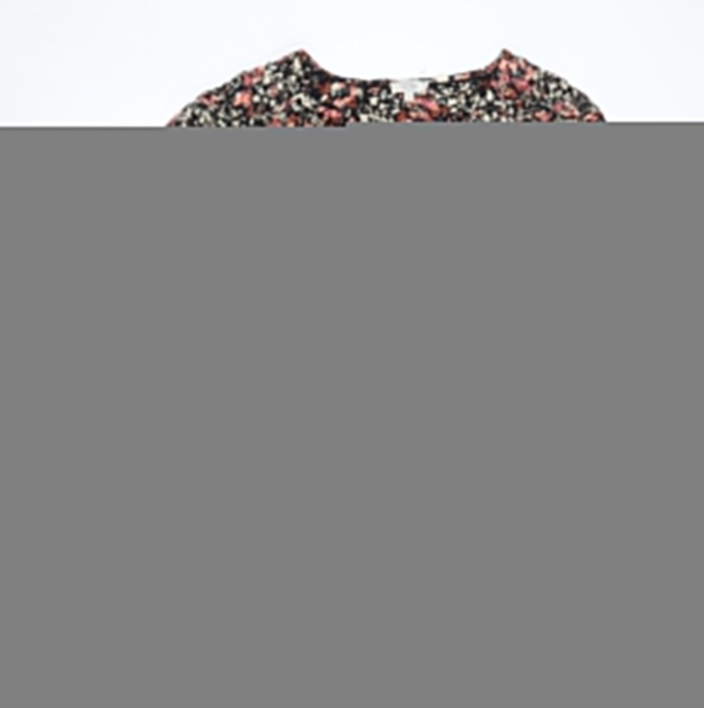 Fat Face Women's Multicoloured Floral Blouse UK 12