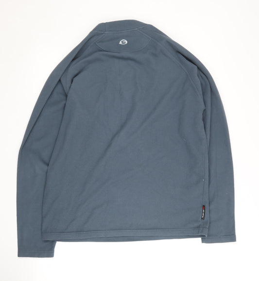 Sprayway Men's Blue Sweatshirt, Large, Fleece