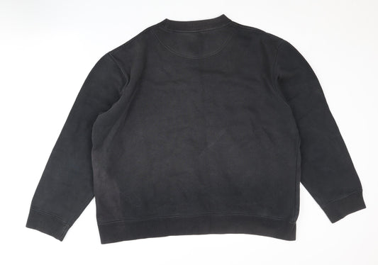 Lee Cooper Men's Black Pullover Sweatshirt XL