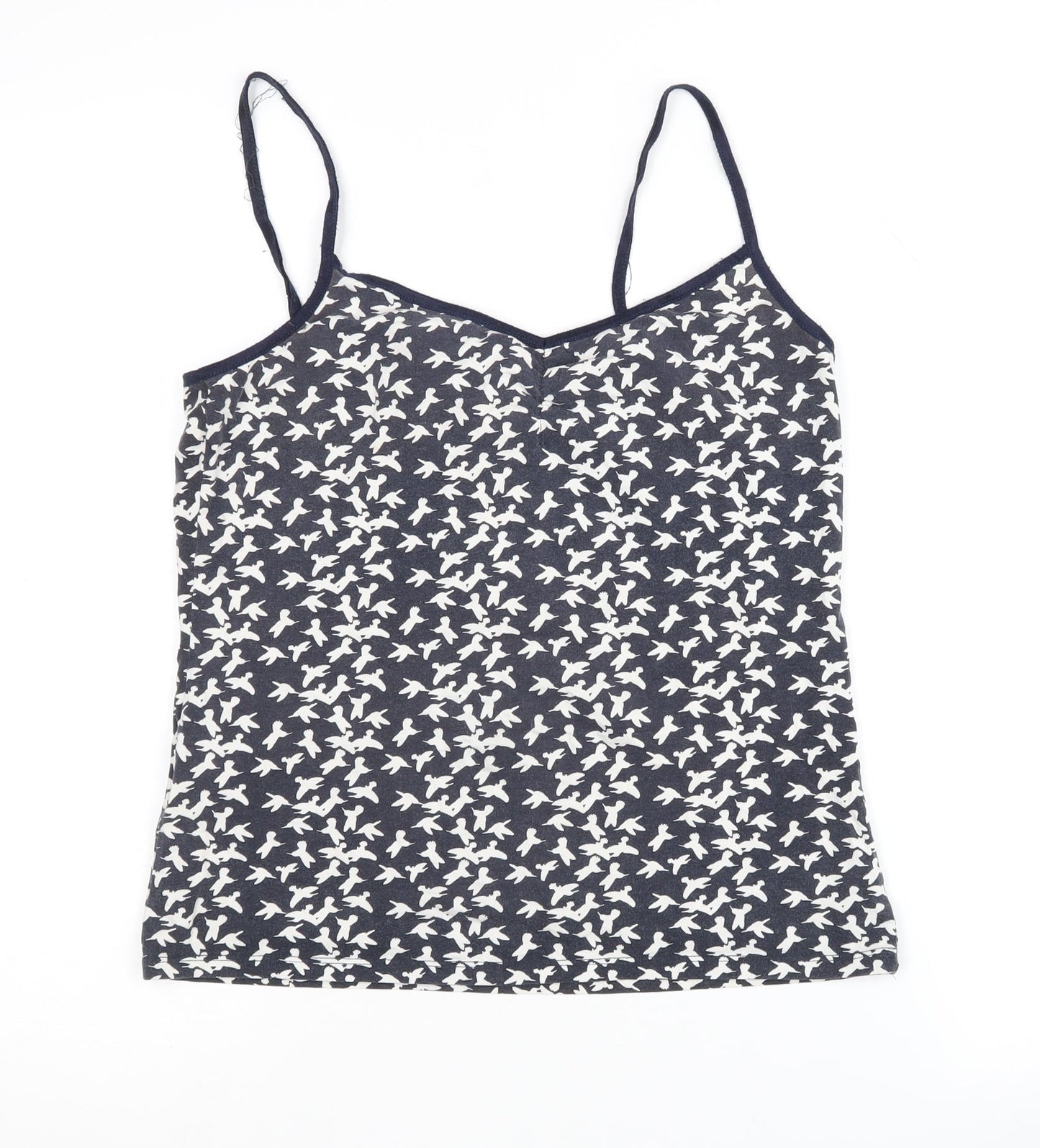 Laura Ashley Women's Black Camisole Animal Print Size 12