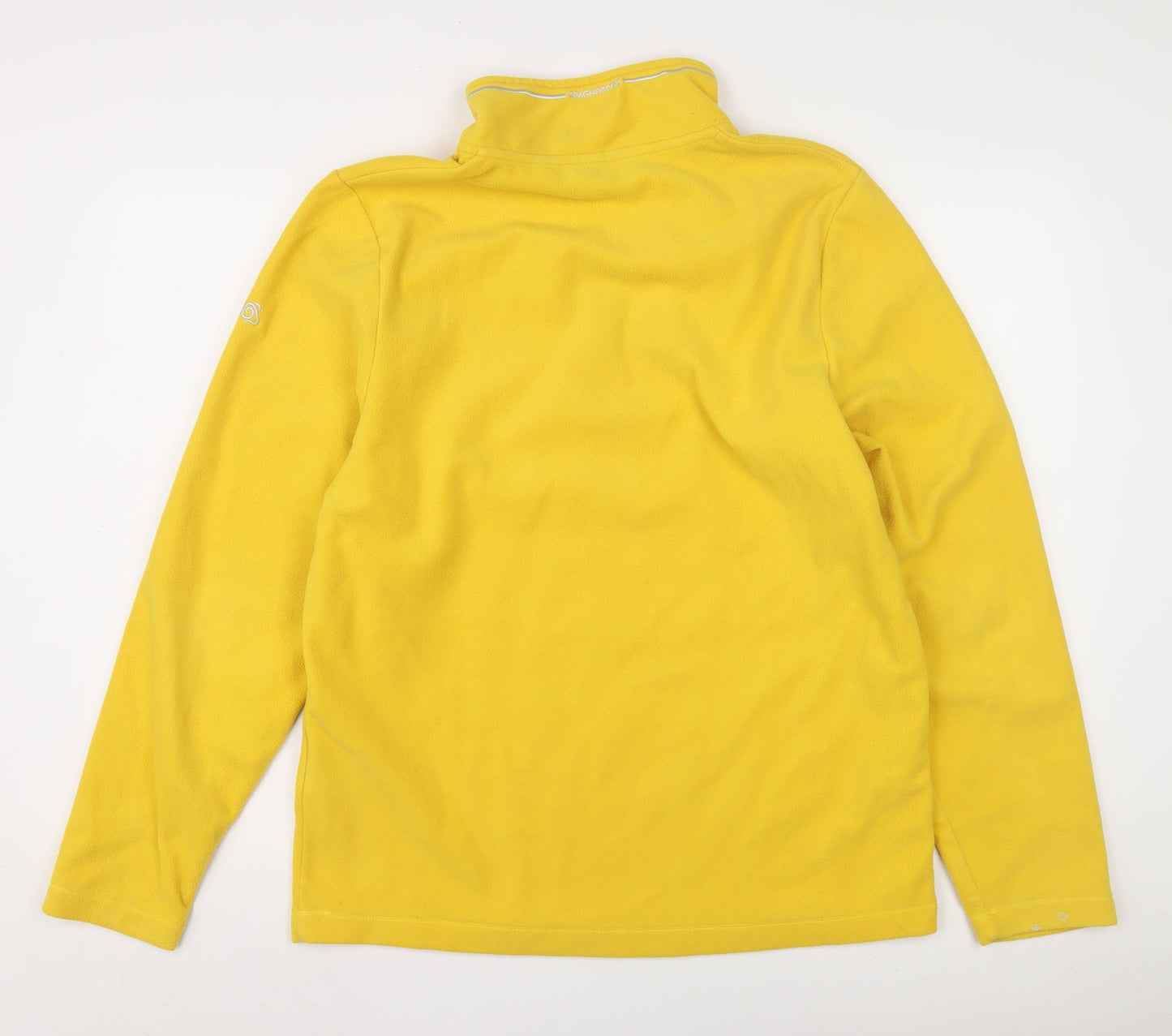 Craghoppers Men's Yellow M 1/4 Zip Fleece Sweatshirt