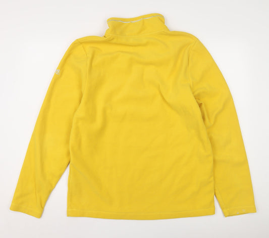 Craghoppers Men's Yellow M 1/4 Zip Fleece Sweatshirt