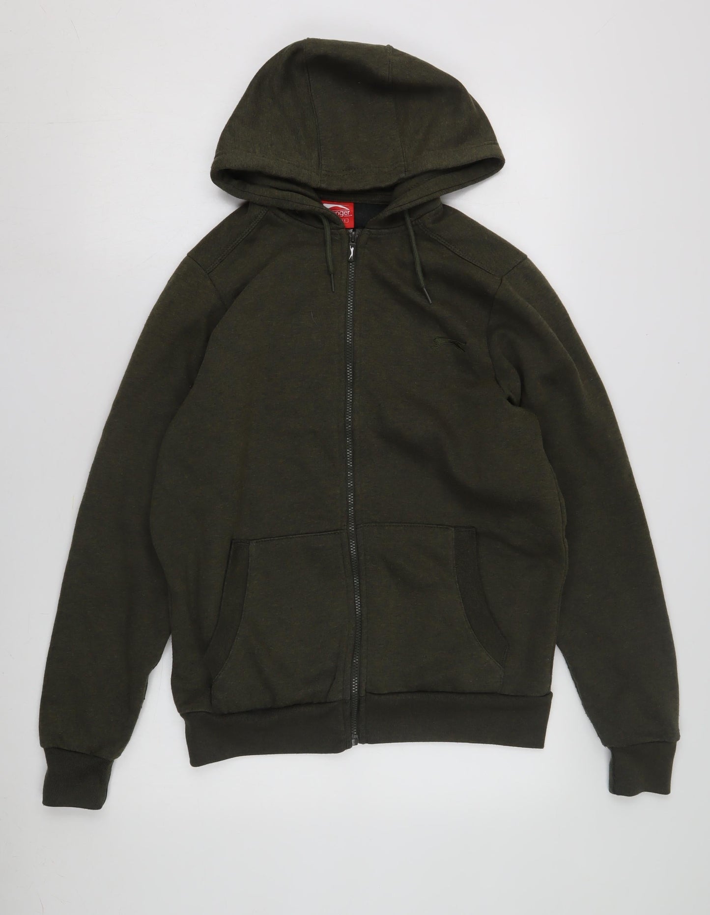 Slazenger Men's Green Full Zip Hoodie Size S