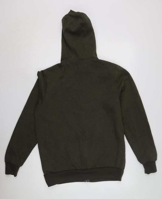 Slazenger Men's Green Full Zip Hoodie Size S