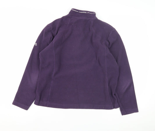 Craghoppers Women's Purple Fleece Sweatshirt, Size 10, Casual
