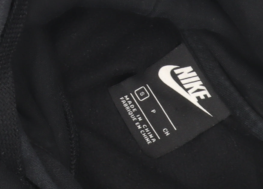 Nike Men's Black Hoodie, Size S, Pullover Style