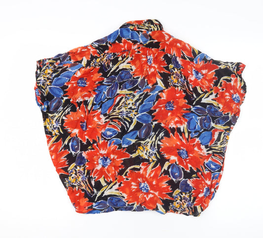 French Connection Women's Multicoloured Floral Blouse, Size 18