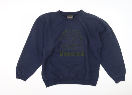 Timberland Men's Blue Pullover Sweatshirt L