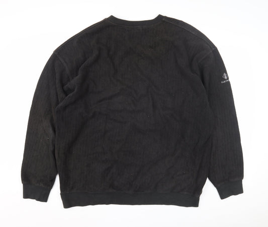 Glenmuir Men's Black XXL Pullover Sweatshirt