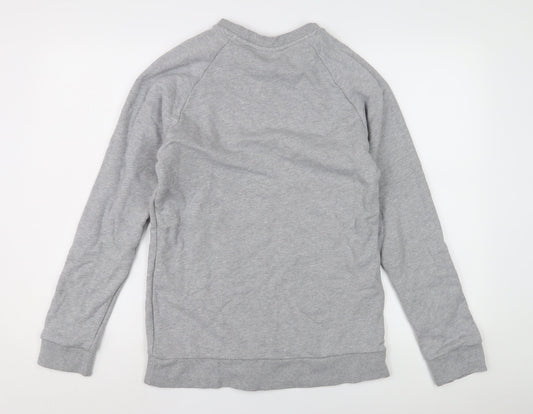 Adidas Grey Women's Sweatshirt - Classic Style L