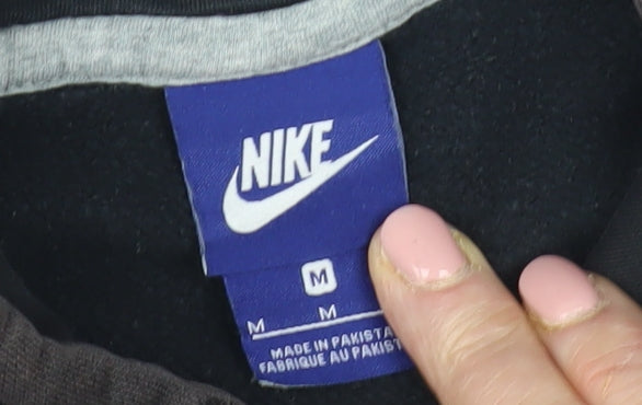Nike Men's Black Medium Pullover Hoodie