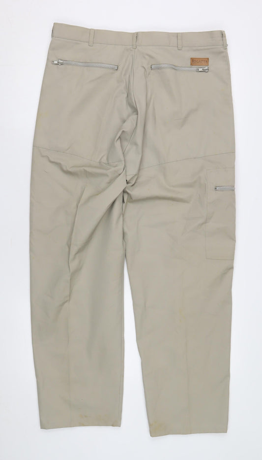 Regatta Men's Beige Cargo Trousers XL