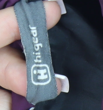 Hi Gear Women's Purple Puffer Jacket Size 12