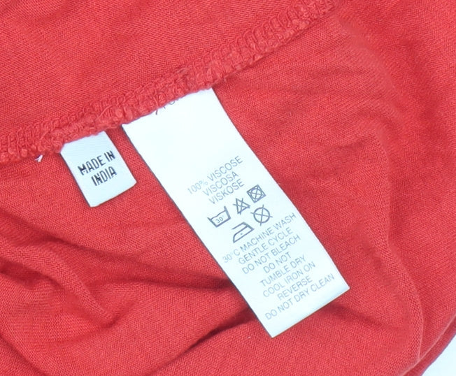 Paul Smith Women's Red Long Sleeve T-Shirt L