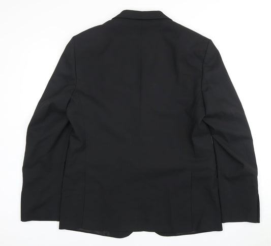 Zara Men's Black Blazer, Size L - Stylish Jacket