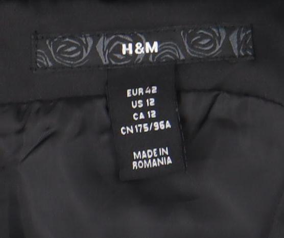 H&M Women's Black Sleeveless Dress Size 14