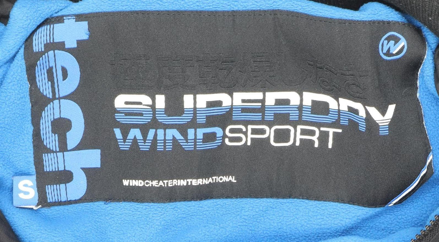 Superdry Men's Black Windbreaker Jacket S