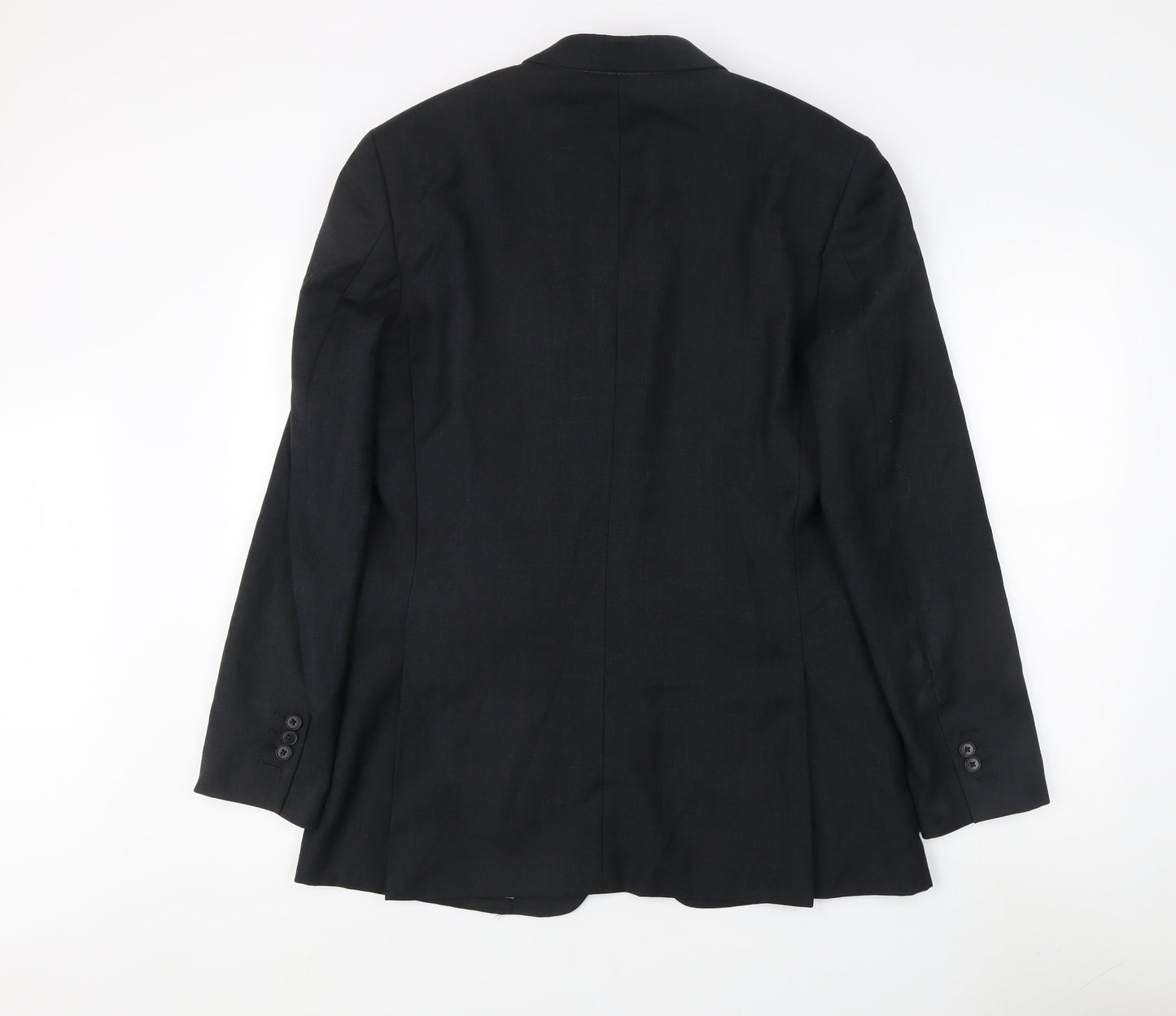 Charles Tyrwhitt Men's Black Slim Fit Blazer 40L