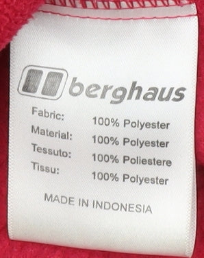 Berghaus Women's Red Fleece Jacket Size 14