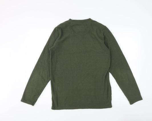 Womens UK XS Regular Peter Storm Green Pullover Sweatshirt