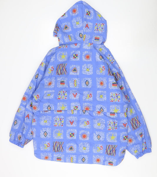 Trespass Men's Blue Geometric Puffer Jacket S