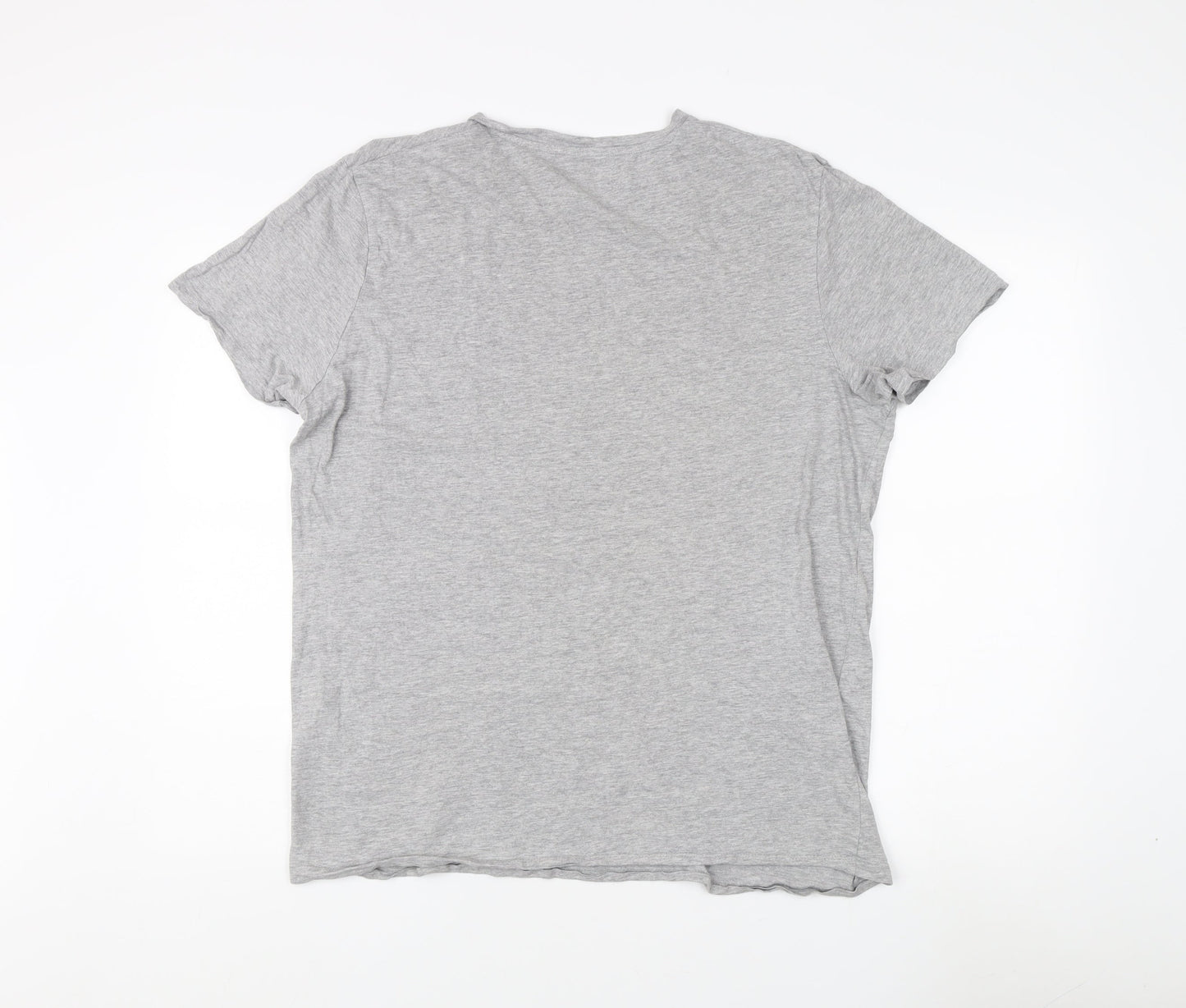 Jack & Jones Men’s Grey XL Crew Neck T-Shirt