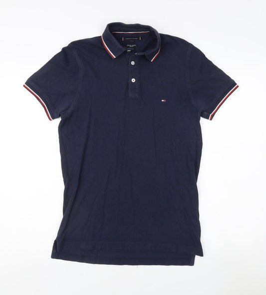 Tommy Hilfiger Men’s Blue Slim Fit Polo Shirt S